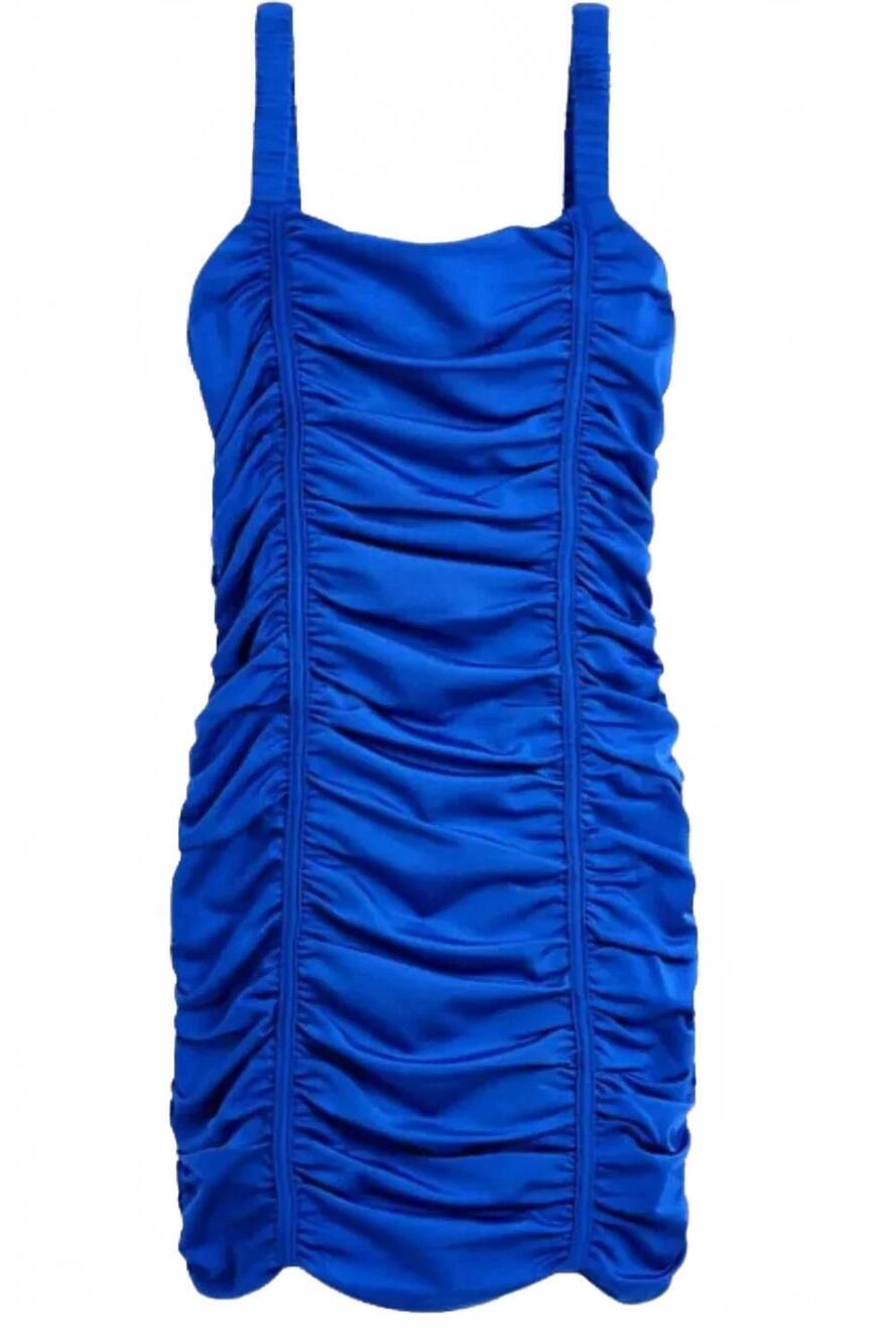 NEW KATIE J NYC girl's scarlet party dress in colbalt blue